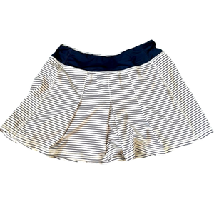 🌿Kyodan women’s tennis skirt, navy and white stripes, size S🌿